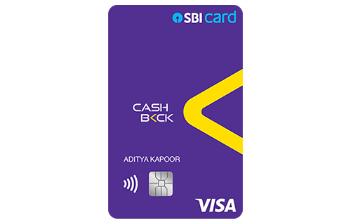 SBI Cash Back Credit Card